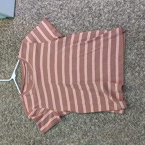American eagle striped tee